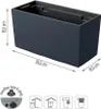 jardinière 39,5cm URBI CASE DUC400-S433 anthracite Voir les images du produit 9