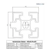 KLAK 45 - Aluprofil 45x45mm Nut 10 Aluminium Systemprofil Produktbild-Vorschau 3