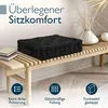 Beautissu 4er Set Bodenkissen Sitzkissen Mila, 50x50cm, Produktbild-Vorschau 2