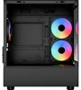 Aerocool Viewport Mini V2 ARGB, Tower-Gehäuse, (Tempered Produktbild-Vorschau 4