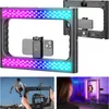 Lampada LED 20W RGB GRIP gabbia Porta telefono ISO 1/4 Anteprima dell’immagine prodotto 1