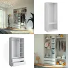 Vicco Kleiderschrank Elmo, 100 x 200 cm 2er Set, Weiß Produktbild-Vorschau 8