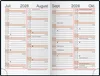2027 rido/idé Agenda de poche Partner1W/2S caramel Voir les images du produit 1
