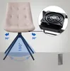 Esszimmerstuhl HLO-CP121 Samt  creme Produktbild-Vorschau 4