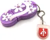 Onlineworld2013 Sandale Flip Flop Schuh in Pink Funny USB Produktbild-Vorschau 1