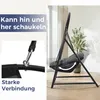 Vigevee Hängesessel mit Gestell Kissen - Hängestuhl Produktbild-Vorschau 7