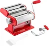 macchina per pasta bremermann in acciaio inox/metallo rosso Anteprima dell’immagine prodotto 1