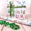 5 Bögen Geschenkpapier Tier ABC Aquarell bunt - 1,60€/qm- Produktbild-Vorschau 6