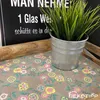 Klebefolie - Möbelfolie Fleur beige Blumen -  45 cm x 200 Produktbild-Vorschau 3