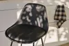 Miliboo - Schwarze Designer-Barhocker mit Metallbeinen 66 Produktbild-Vorschau 2