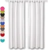 2x Gardinen mit Schlaufen (Weiß), Größe: 140x245cm Produktbild-Vorschau 2