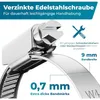 FIXXIA Schlauchschellen [25-40mm] - rostfreier robuster Produktbild-Vorschau 3