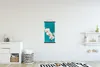 MuchoWow® Textilposter Orchidee - Blumen - Pflanze - Weiß - Produktbild-Vorschau 2
