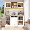 Armoire de cuisine Flieks avec éclairage LED, casier à Voir les images du produit 3