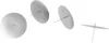 Four silver candle holders for Advent candles, shown against a white background. Náhľad obrázku produktu