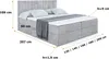 ALTDECOR Boxspringbett mit H3 Matratze und Topper - 140 x Produktbild-Vorschau 6