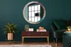 Ø90cm Modern Spiegel - Wandspiegel Wandmontage- Produktbild-Vorschau 2