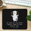 Mr. & Mrs. Panda Mauspad Berater Herz - Schwarz - Geschenk, Produktbild-Vorschau 2