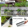 BigDean 6er Set Paletten Blumenkästen - Einsatz - mit Produktbild-Vorschau 5