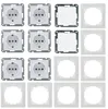 DELPHI Starter-Kit 16-teilig weiß 6x Steckdose 2x Schalter Produktbild-Vorschau 2