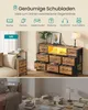 SONGMICS Kommode mit 8 Stoffschubladen, TV-Schrank mit LED Produktbild-Vorschau 9
