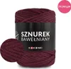 Makramee-Schnur aus Baumwolle PREMIUM by KOKONKI 5 mm/ Produktbild-Vorschau 1