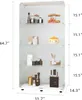 Zweitüriger Glasvitrinen-Schrank mit 4 Türen und Regalen, Produktbild-Vorschau 5