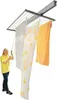 A woman is shown operating a ceiling-mounted clothes drying rack. Anteprima dell’immagine prodotto