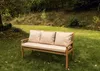 Gartenkissen Set beige – 140x60 + 3x50x56 cm Gartenkissen Produktbild-Vorschau 2