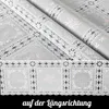 Tischdecke Lace Vinyl Häkelspitze Blumen Weiß Robust Produktbild-Vorschau 6