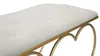 FURNLUX Ottomane Herz Gold 105cm / Hauptfarbe: Gold / Produktbild-Vorschau 5