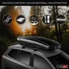 Barres de toit transversales pour Opel Crossland Grandland Voir les images du produit 14