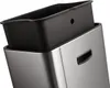 Mirage Sensor Bin 30 Liter, EKO Edelstahl gebürstet, Schwarz Eko 31712199 Voir les images du produit