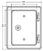 UPMANN Kamintür K10/4 sv 12x18 DRUCK - 10107 Produktbild-Vorschau 4