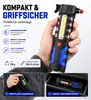 LED Taschenlampe KFZ Notfall Hammer Signal Warnleuchte Produktbild-Vorschau 8