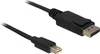 Delock DisplayPort-Kabel - Mini DisplayPort (M) Produktbild-Vorschau 1