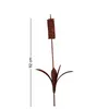 UNUS Gartenstecker Schilfgras 82 cm 3D Optik Rostoptik Produktbild-Vorschau 3