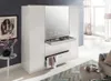 Aachen Armoire à portes battantes avec miroir 4 portes 135 Voir les images du produit 7
