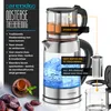 Arendo waterkoker, glas, 1,7 liter, 2200 W, 2-in-1 Productafbeelding-voorbeeld 3
