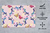 MuchoWow® Mauspad Mousepad Mädchen - Schmetterling - Produktbild-Vorschau 3