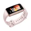 A pink HONOR Band 7 smartwatch with a gold frame is shown against a white background. The watch face displays the time '08' and '10', along with 'Fri 18'. Náhled obrázku produktu