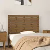 vidaXL Wand-Kopfteil Honigbraun 81x3x63 cm Massivholz Produktbild-Vorschau 10