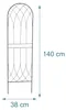 Treillis Relaxdays, lot de 2, H x l : 140 x 38 cm, métal, Voir les images du produit 4
