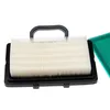 A product shot of an air filter set on a white background. Produktbild-Vorschau