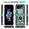 Galaxy Z Flip4 Hülle, Dual Layer Robust Militäre Produktbild-Vorschau 2