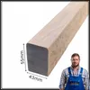 Handlauf Treppe - Kantholz - Buchenholz - 5,5 x 4,3 x 160 Produktbild-Vorschau 3