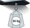 Magnethaken Haftkraft 34kg Neodym Magnet Hacken Magnethaken Produktbild-Vorschau 3