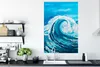 MuchoWow® Poster Golf - Meer - Aquarell 80x120 cm - Produktbild-Vorschau 3
