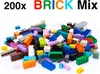 200 bunt gemischte LEGO Bricks Produktbild-Vorschau 2