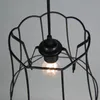 Lampenschirm aus Metall Schwarz 30 26 Granny Frame Produktbild-Vorschau 5